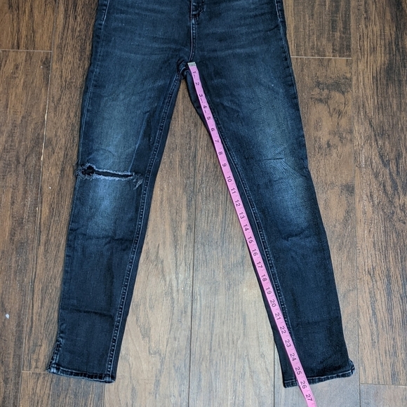 Rag & Bone Size 28 10 Inch Capri Skinny Jeans Color Steele - Picture 7 of 10